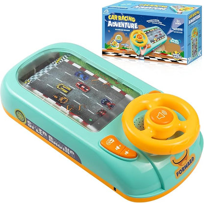 Musical Steering Wheel Toy For Kids